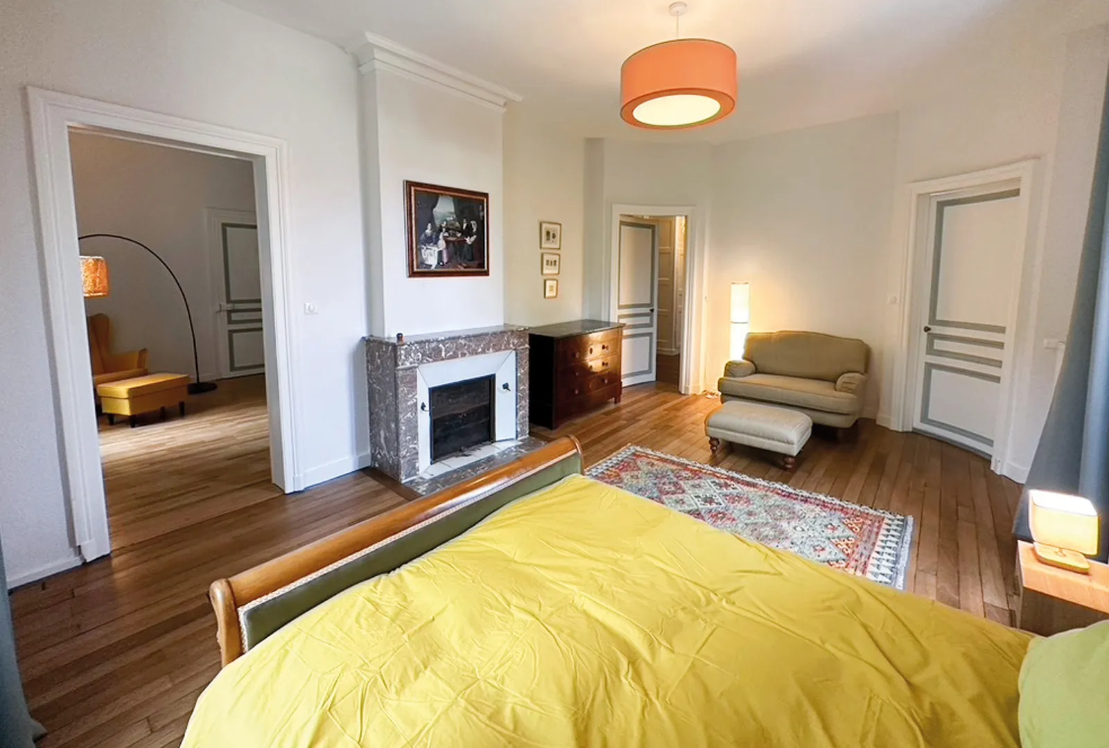 Intérieur du gîte Villiers au Château Viéndal